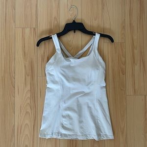 Lululemon Off-White Tank